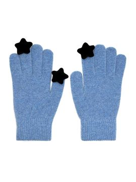 OTHER-worldly Star Wool Gloves [Blue]