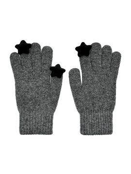 OTHER-worldly Star Wool Gloves [Grey]