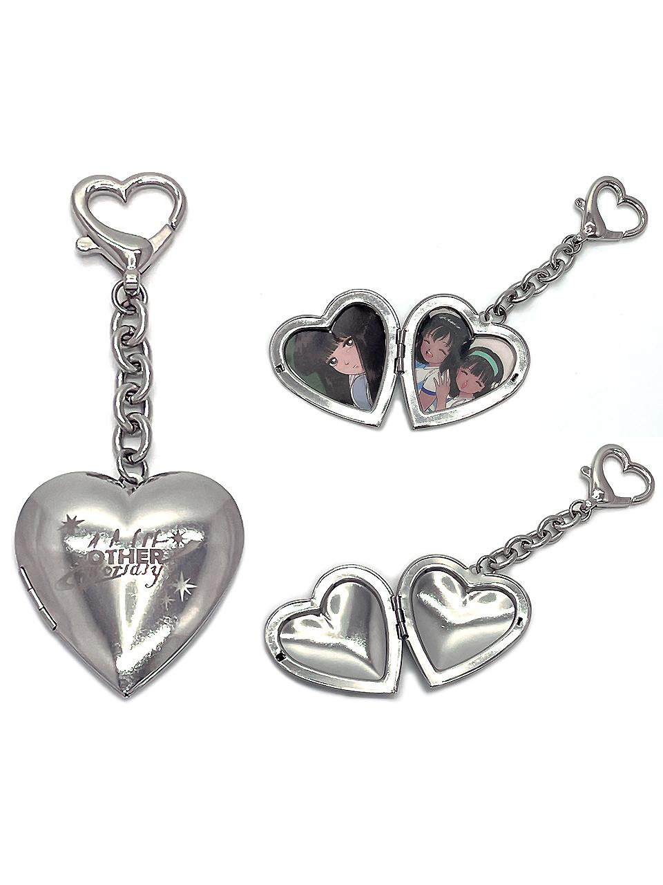 OTHER-worldly Surgical Heart Locket Pendant Keyring