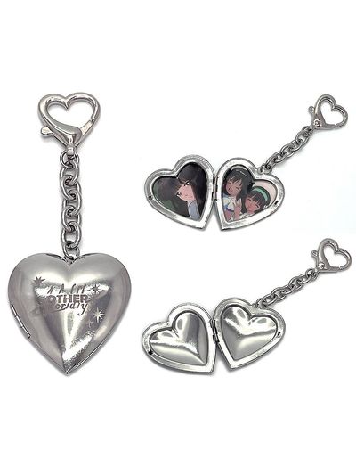 OTHER-worldly Surgical Heart Locket Pendant Keyring