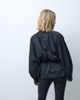 & Other Stories & Other funnel neck jacket with cinch waist in black - 3