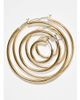 & Other Stories & Other Stories 3 pack mixed size hoop earrings in gold - 4