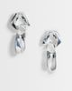 & Other Stories & Other Stories abstract drop earrings in silver - 1