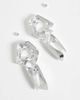 & Other Stories & Other Stories abstract drop earrings in silver - 3