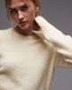 & Other Stories & Other Stories alpaca blend and wool crew neck knit sweater in butter yellow - 2