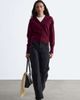 & Other Stories & Other Stories Anja Cut barrel leg jeans with turn up in black - 1