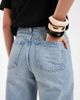 & Other Stories & Other Stories barrel fit jeans in light blue wash - 4