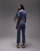 & Other Stories & Other Stories belted cord jumpsuit in light blue - 3
