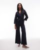 & Other Stories & Other Stories belted jumpsuit with patch pockets in navy blue-Black - 1
