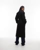 & Other Stories & Other Stories belted wool coat in black - 4