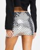 & Other Stories & Other Stories big sequin mini skirt in silver - 2