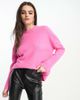 & Other Stories & Other Stories chunky knit sweater in pink - 1