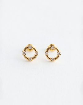 & Other Stories & Other Stories circle stud in gold