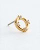 & Other Stories & Other Stories circle stud in gold - 3