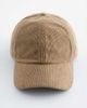 & Other Stories & Other Stories corduroy Stockholm cap in beige-Neutral - 3