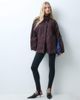 & Other Stories & Other Stories cotton blend funnel neck short trench coat in chocolate brown - 2