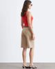 & Other Stories & Other Stories cotton blend tailored bermuda shorts in beige-Neutral - 4