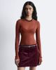 & Other Stories & Other Stories cotton corduroy mini skirt in burgundy-Red - 1