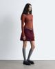 & Other Stories & Other Stories cotton corduroy mini skirt in burgundy-Red - 3