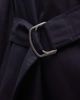 & Other Stories & Other Stories cotton midi shirt dress with belt in dark blue-Navy - 2