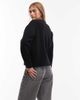 & Other Stories & Other Stories crew neck sweater in black - 3