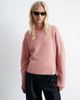 & Other Stories & Other Stories crew neck sweater in pink - 1