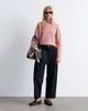 & Other Stories & Other Stories crew neck sweater in pink - 2