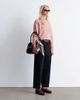 & Other Stories & Other Stories crew neck sweater in pink - 4