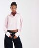 & Other Stories & Other Stories cropped boxy shirt in pink - 1