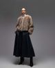 & Other Stories & Other Stories cropped faux fur jacket in beige-Neutral - 1