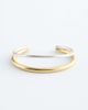 & Other Stories & Other Stories cuff bracelet in silver and gold multi - 1