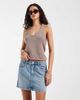 & Other Stories & Other Stories denim mini skirt in vintage blue wash - 2