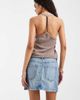 & Other Stories & Other Stories denim mini skirt in vintage blue wash - 4