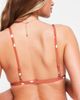 & Other Stories & Other Stories dot print bikini top in brown - 2