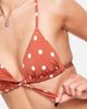 & Other Stories & Other Stories dot print bikini top in brown - 3