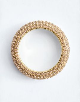 & Other Stories & Other Stories fine rhinestone ring in gold