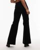 & Other Stories & Other Stories flared stretchy corduroy pants in black - 3