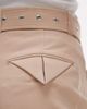 & Other Stories & Other Stories fluid wide leg pants with eyelet belt in beige-Neutral - 3