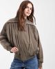 & Other Stories & Other Stories gathered bomber jacket in mole-Brown - 1