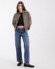 & Other Stories & Other Stories gathered bomber jacket in mole-Brown - 2