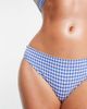 & Other Stories & Other Stories gingham print bikini bottoms in blue-Blues - 3