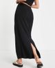 & Other Stories & Other Stories jersey midaxi skirt in black - 2