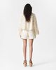 & Other Stories & Other Stories lace jacquard shorts in off white - part of a set - 3