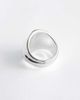 & Other Stories & Other Stories large curved ring in silver tone - 2