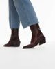 & Other Stories & Other Stories leather pointed heeled boots in brown-Neutral - 1