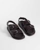 & Other Stories & Other Stories leather sandals in dark brown - 2
