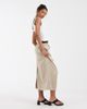 & Other Stories & Other Stories linen blend maxi skirt in beige-Neutral - 1