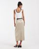 & Other Stories & Other Stories linen blend maxi skirt in beige-Neutral - 3