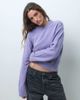 & Other Stories & Other Stories long sleeve standard fit knit sweater in lilac-PURPLE - 2