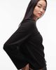 & Other Stories & Other Stories long sleeve top in black - 2